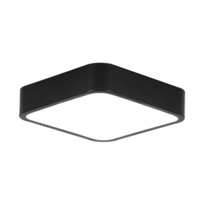 Φωτιστικό Οροφής LED Μεταλλικό Μαύρο με Λευκό Κάλυμμα Spotlight 3209