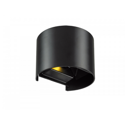 Απλίκα Μεταλλική Μαύρη LED Στρογγυλή Greg Viokef 4188701