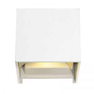Απλίκα Μεταλλική Λευκή LED Τετράγωνη Greg Viokef 4188800