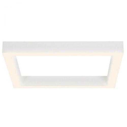 Φωτιστικό Οροφής LED Αλουμινίου Τετράγωνο Λευκό Zambelis Lights 18148-W