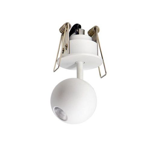 Σποτ Χωνευτό LED Αλουμινίου/Μέταλλο Λευκό Zambelis Lights 1906
