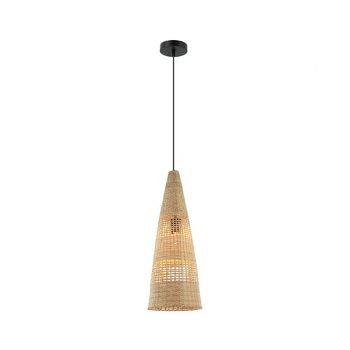 Κρεμαστό Φωτιστικό Απο Bamboo Φυσικό Μπεζ Zambelis Lights 20154