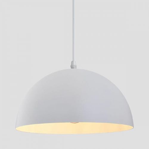 Κρεμαστό Φωτιστικό Καμπάνα Λευκό Eurolamp 144-27010