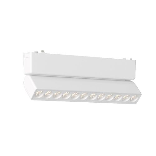 Γραμμικό Φωτιστικό LED 12W 3CCT Για Ultra Thin Μαγνητική Ράγα Λευκό InLight T04805