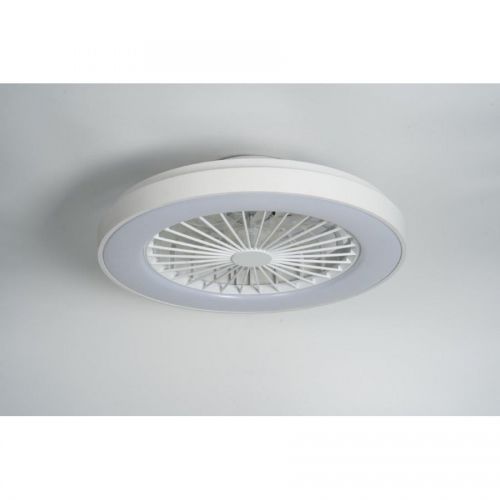 Ανεμιστήρας Οροφής LED 40W Φ40 Αλουμινίου Λευκός Spotlight 3194