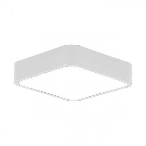 Φωτιστικό Οροφής LED Μεταλλικό Λευκό με Λευκό Κάλυμμα Spotlight 3207