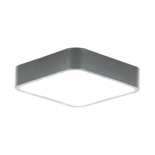 Φωτιστικό Οροφής LED Μεταλλικό Γκρι με Λευκό Κάλυμμα Spotlight 3208