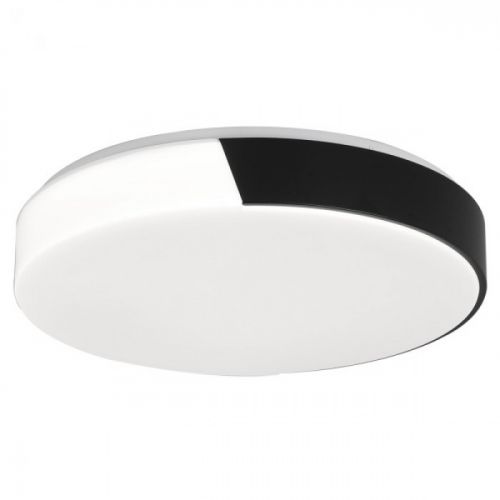 Φωτιστικό Οροφής LED Μεταλλικό Μαύρο με Λευκό Κάλυμμα Spotlight 3214