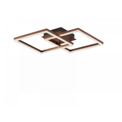 Φωτιστικό Οροφής Μεταλλικό Καφέ LED Linus Viokef 4173700