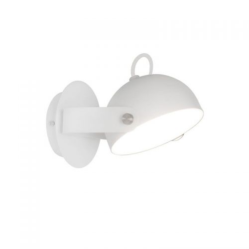 Απλίκα Μεταλλική Λευκή LED Hemi Viokef 4205800