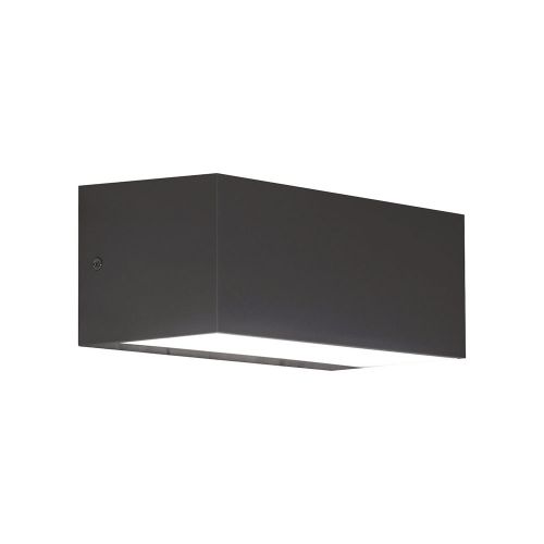 Απλίκα Τοίχου Πλαστική LED Μαύρη Amelia Viokef 4257100