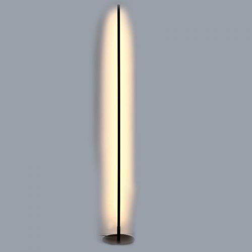 Φωτιστικό Δαπέδου LED Dimmable Μεταλλικό Μαύρο InLight 45012