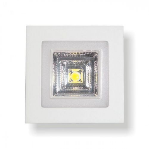 Φωτιστικό Οροφής LED 12W Με Χωνευτό Τροφοδοτικό Αλουμινίου Λευκό Spotlight 5256