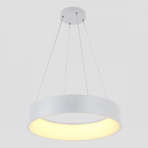 Κρεμαστό Φωτιστικό Στρογγυλό LED 40W Λευκό Eurolamp 144-17013