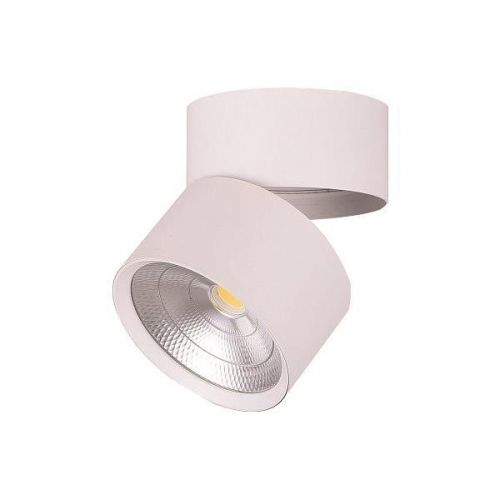 Σποτ Οροφής Κινητό Κύλινδρος LED 15W 4000K Λευκό PLUS Eurolamp 145-25206