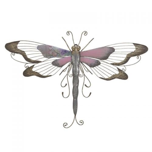 Πεταλούδα Μεταλλική Πολύχρωμη Inart 3-70-627-0033 