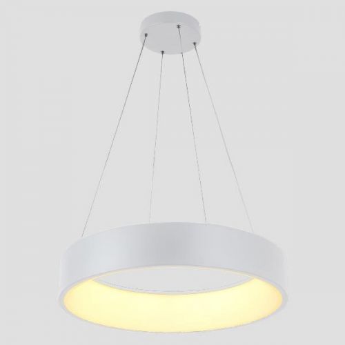 Κρεμαστό Φωτιστικό Στρογγυλό  LED 30W Λευκό Eurolamp 144-17010