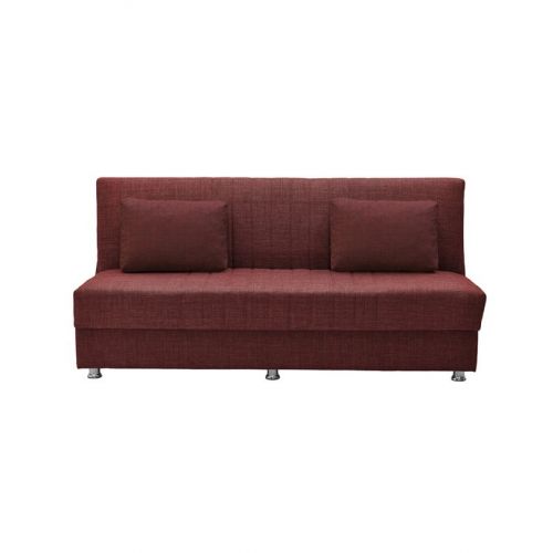Καναπές/Κρεβάτι 3Θέσιος Κόκκινος 190Χ86Χ90/45 (190X110X45) Inart 6-50-164-0005 