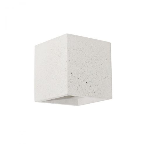 Απλίκα Τοίχου Λευκή Concrete Viokef 4096902
