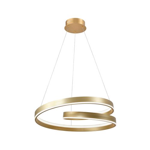 Κρεμαστό Φωτιστικό LED 59W Χρυσό Capri Viokef 4291301