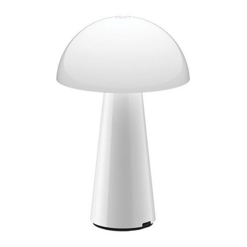 Επιτραπέζιο Φωτιστικό Επαναφορτιζόμενο Αφής LED 1,5W 2700Κ Dimmable Λευκό Eurolamp 144-70004