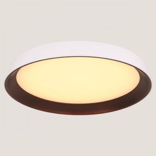 Φωτιστικό Οροφής LED Λευκό/Μπρονζέ Eurolamp 144-51007
