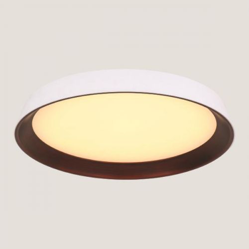 Φωτιστικό Οροφής LED Λευκό/Μπρονζέ Eurolamp 144-51006