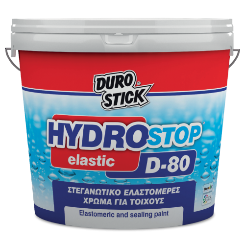 Durostick D-80 Hydrostop Elastic Λευκό 10lt