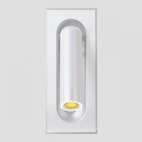 Απλίκα Χωνευτή Ανάγνωσης LED 3W Λευκή Eurolamp 145-50002