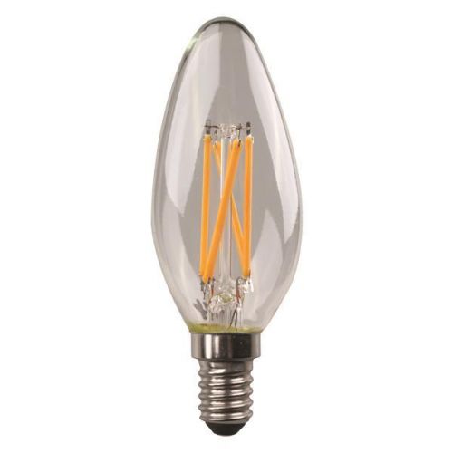 Λάμπα Κερί LED Blister  Filament Crossed 4.5W E14 2700K 220-240V Eurolamp