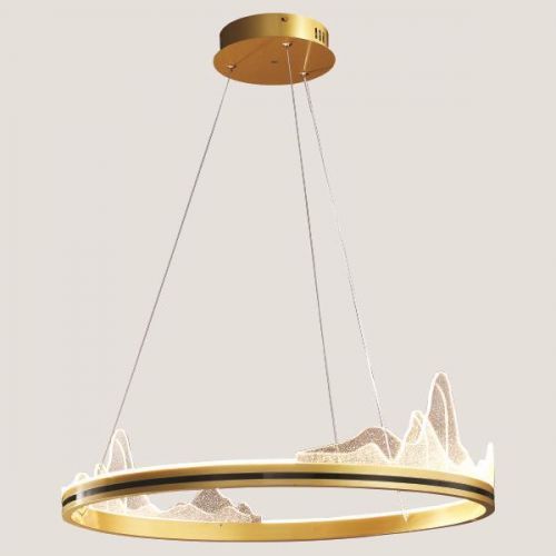 Κρεμαστό Φωτιστικό Δάκρυ LED 35W Χρυσό Eurolamp 144-15002
