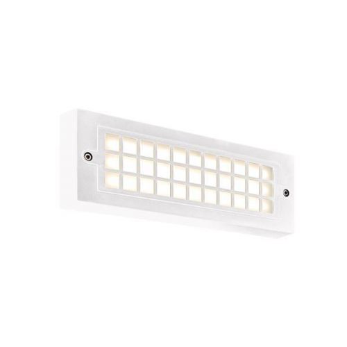 Απλίκα Τοίχου LED 6W 255x30x90 3CCT IP65 Λευκή "SENARIO" Eurolamp 145-52116