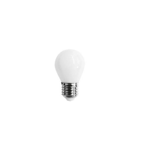 Λάμπα LED Ε27 5W 3000Κ InLight G45 Λευκό Γυαλί (7.27.05.38.1)
