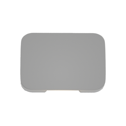 Απλίκα Τοίχου LED Γκρι InLight Silver 80202430