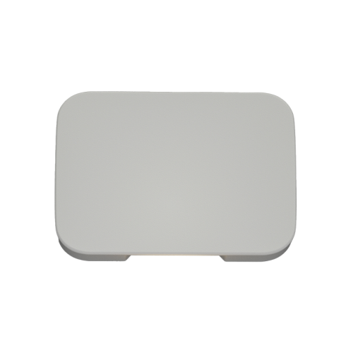Απλίκα Τοίχου LED Λευκή InLight Silver 80202420