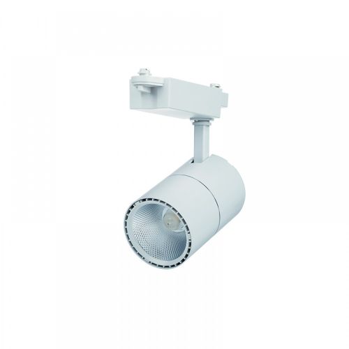 Σποτ Ράγας Λευκό LED 30W 3000Κ Ρυθμιζόμενη Κεφαλή InLight T00201-WH