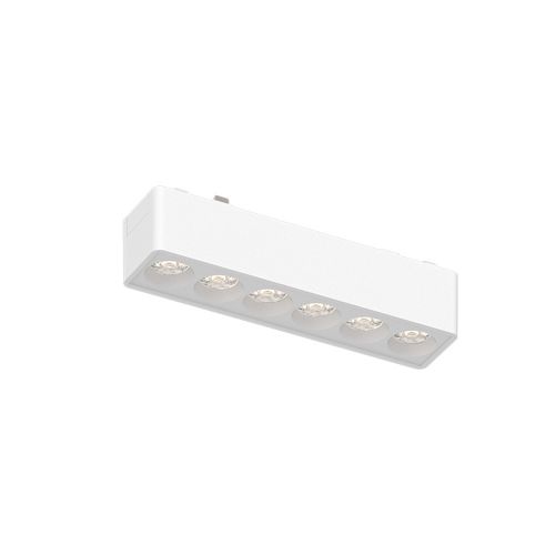 Φωτιστικό Γραμμικό LED 6W 3000K Για Ultra Thin Μαγνητική Ράγα Λευκό InLight T02801