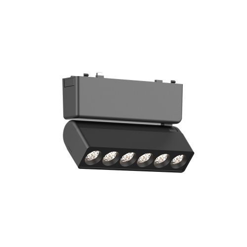 Φωτιστικό Γραμμικό LED 6W 3000K Για Ultra Thin Μαγνητική Ράγα Μαύρο InLight T03301